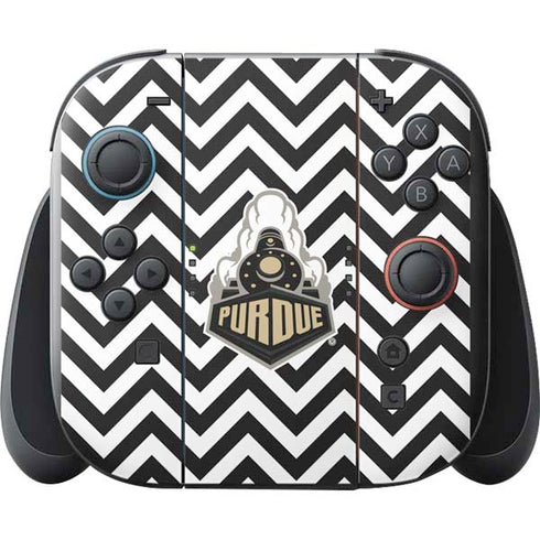 Purdue University Purdue Chevron Nintendo Switch 2 (2025) with Joy-Con Skin